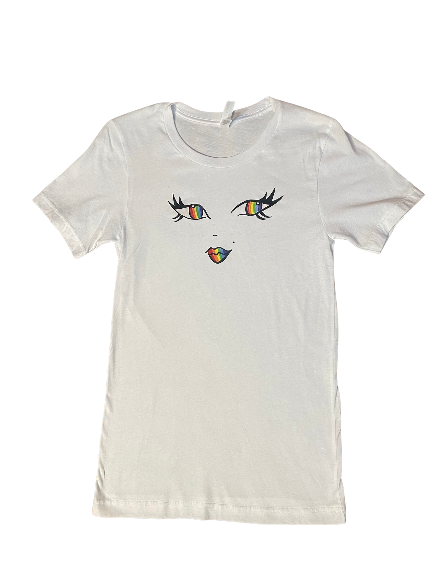 Rainbow Face Pride Shirt