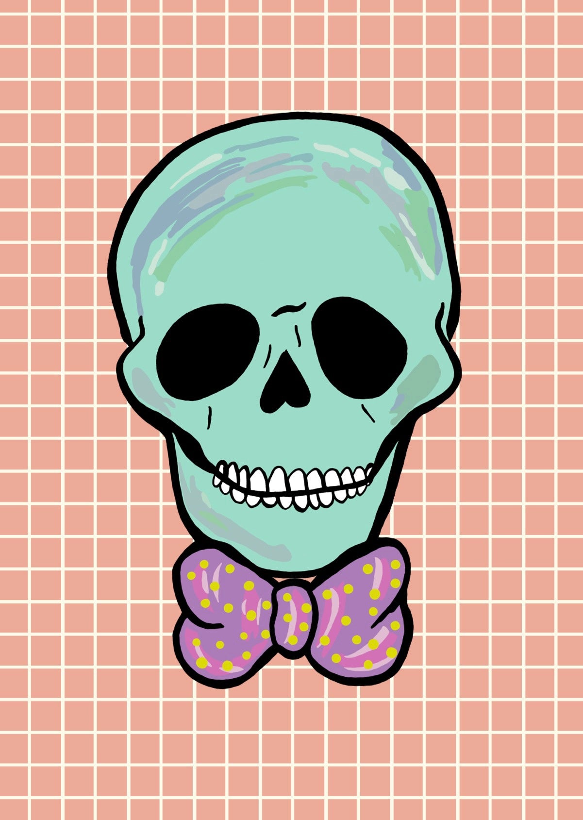 Gentleman Skeleton Print